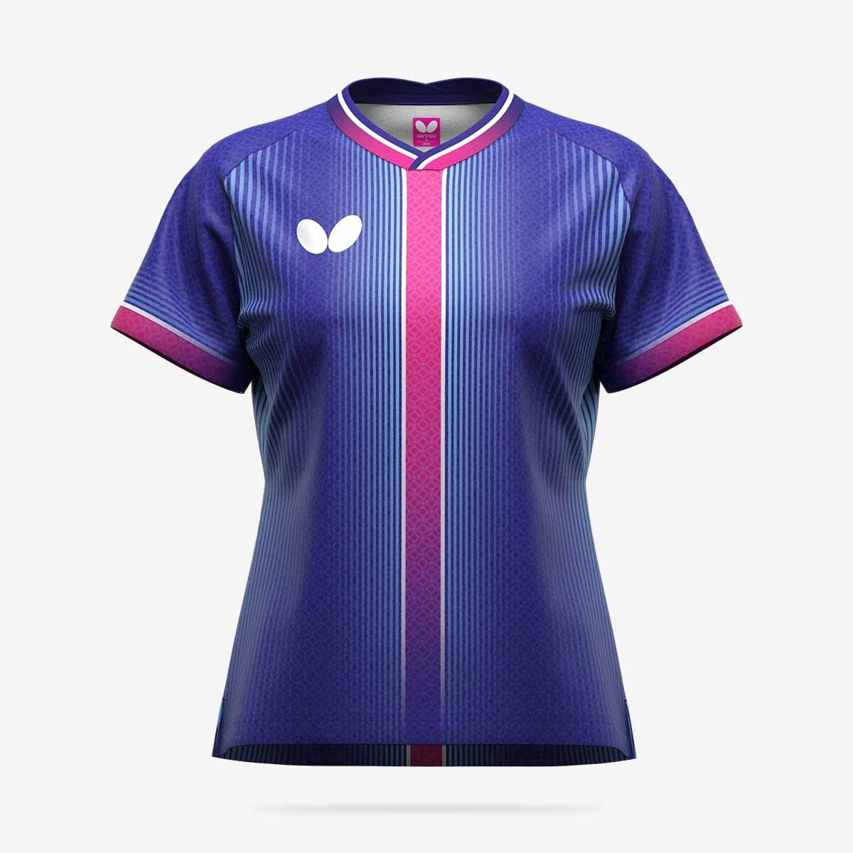 Butterfly Elistar 13 Lady Shirt - Royal Blue